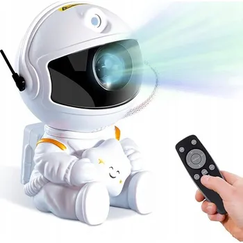 Lampička Projektor lampička galaxia bílá