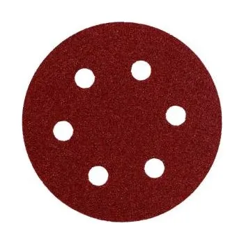 Brusný kotouč Metabo 624055000 25 brusných kotoučů se suchým zipem 80 mm P 120,dřevo a kov, SXE