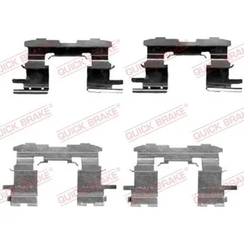 Brzdový systém Sada příslušenství, obložení kotoučové brzdy Quick Brake 109-1631