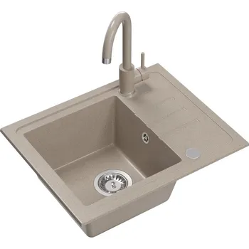 Granitový dřez QUADRON VIVO 40 SET BÉŽOVÁ