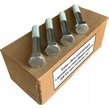 Šroub Šroub M10×85-8.8 pozink DIN 931 - 1 ks