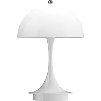 Lampička LOUIS POULSEN Přenosná lampa Panthella 160, Opal white
