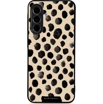 Pouzdro na mobilní telefon Lesklý kryt Mobiwear Glossy - Samsung Galaxy A36 5G - GA50G Černé puntíky (Prémiové lesklé pouzdro, obal, kryt Mobiwear Glossy na mobil Samsung Galaxy A36 5G - GA50G Černé puntíky, materiál Plast + TPU silikon - krytí po všech stranách, neošoupatelný)