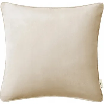 Polštář Polštář dekorativní ozdobný polštář velur velurový 45x45 Bianca krémový