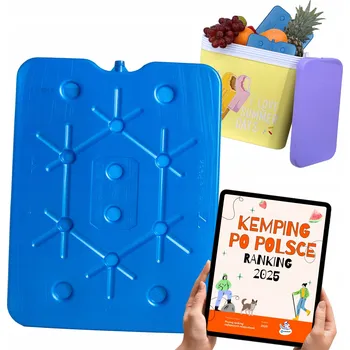 CHLADICÍ VLOŽKA 800g TENKÁ - DO TURISTICKÉ CHLADNIČKY termotašky CHLADÍCÍ