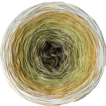 Příze Duhové klubko Crazzy10 Délka návinu/Hmotnost: 1000 m/192 g