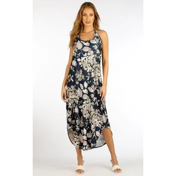 Dámské šaty Dámské letní dlouhé květované šaty Litex 5F056 viz. foto S