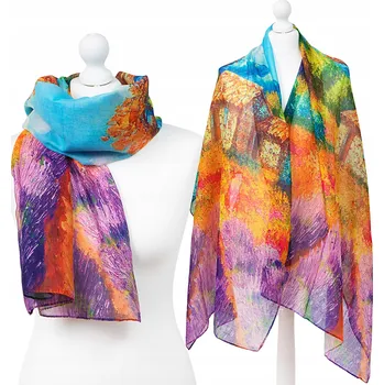 Šála Velký Jarní Šátek Šála Apashka Krásné Umění