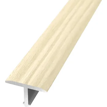 Podlahová lišta Profilteam A54 ohebná spárovací T lišta, 13*2500 Dub mocca E902