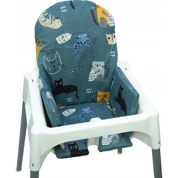 Polštář POLŠTÁŘ / POLŠTÁŘ do židličky IKEA ANTILOP, MĚKKÁ BAVLNA Kerstin