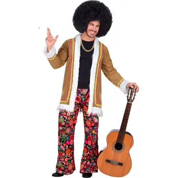 Karnevalový kostým Pánský kostým 60. léta, hippies - XL