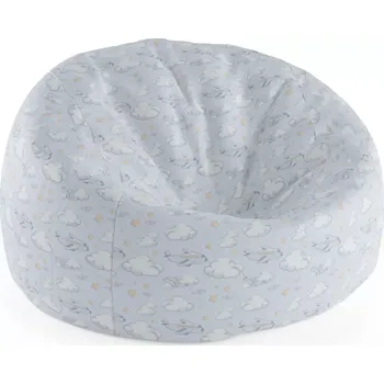 Sedací pytel Sablio Sedací vak Cocoon Letadla mezi mraky - 75 x 45 x 35 cm