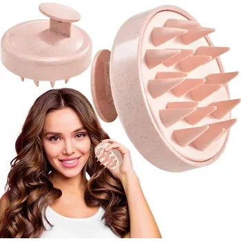 Koupelový kartáč Kartáč na mytí vlasů a masáž hlavy
