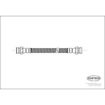 Brzdová hadice Brzdová hadice CORTECO 19033585