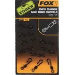 Fox Obratlík Kwik Change Mini Hook Swivel 11 10ks