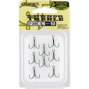 Rybářský háček trojháček Owner /8ks/ ST26.04