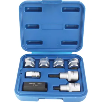 Gola hlavice ASTA A-8PSS, Nástrčné hlavice pro horní uložení tlumičů | sada speciálních hlavic