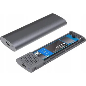 Pouzdro na disk MAIWO M.2 PCIe NVMe/SATA USB-C (K1689)