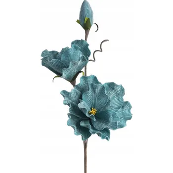 umělá květina Umělá květina dekorativní tyrkysová 76 cm Eurofirany