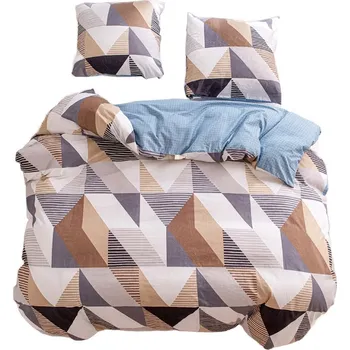 Povlečení Povlečení 140x200 bavlna satén oboustranný GierekHoff 2dílná trojúhelníková