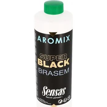 Návnadové aroma Sensas Posilovač Aromix 500ml Black Brasem