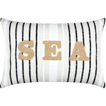 Polštář Polštář MARITIME SEA 30x50 cm, námořnické pruhy, s výplní, bavlna