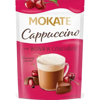 Čokoláda Mokate Cappuccino Višeň a čokoláda 110 g