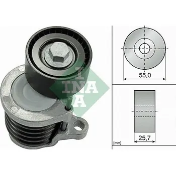 Napínák, žebrovaný klínový řemen Schaeffler INA 534 0591 10