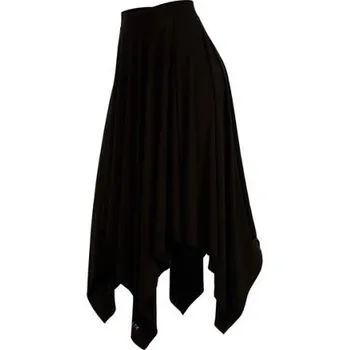 Dámské oblečení Dámská dlouhá asymetrická sukně Litex 5F022 černá S