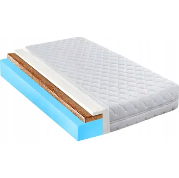 Matrace 120x190 Lehká pěnová matrace s línou pamětí, přizpůsobivá pro spaní na zádech H2