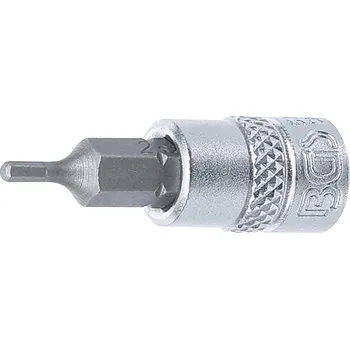 BGS 5153, Nástrčná hlavice | 6,3 mm (1/4") | vnitřní šestihran 2 mm