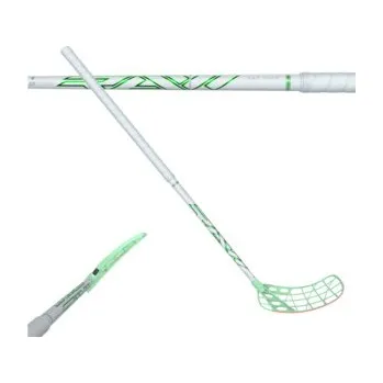 Florbalová hůl Fat Pipe RAW CONCEPT 31 CTRL SLICKS FH2 Florbalová hůl bílá / limetková, Levá (levá ruka dole), 92cm (=102cm)