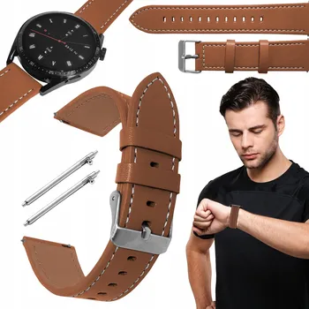 Pouzdro na mobilní telefon Řemínek ChronSmarta pro Huawei 22mm hnědý