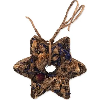 Krmivo pro hlodavce Pochoutka Nature Land Brunch bylinková hvězda 80g