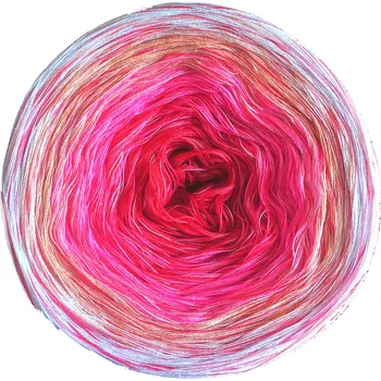 Příze Duhové klubko Crazzy8 Délka návinu/Hmotnost: 1000 m/192 g