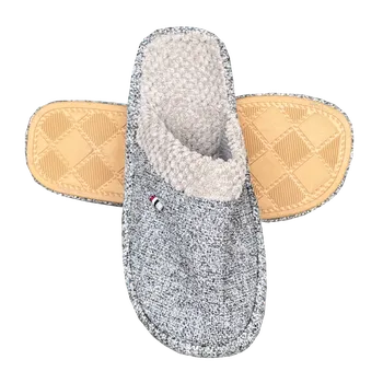 Pánské pantofle GiNo Pánské domácí papuče pantofle - AMZ01 Barva: Šedá, Velikost: 42