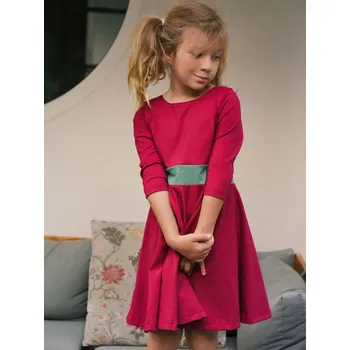 Dámské šaty Kolové šaty na přání Velikost: 98/104, Barva: Levandulová