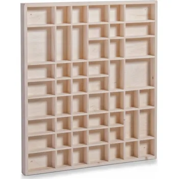 Knihovna Zeller Dřevěná vitrína - sběratelská vitrína, ZELLER