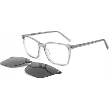 Brýlová obroučka BV122 Pánské brýlové obruby CLIP ON / Pánské obruby s klipem Černá