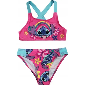 Dámské plavky LILO A STITCH DISNEY DVOUDÍLNÉ PLAVKY PRO DÍVKU LÉTO DOVOLENÁ 98