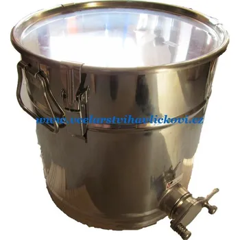 Zavařovací sklenice Swiss-Biene Stáčecí nádoba 25 kg nerez s těsnícím víkem