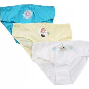 Dívčí kalhotky FIGI bavlna 3PACK FROZEN Ledové Království ANNA ELSA 92/98 D069ć