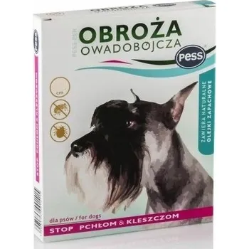Antiparazitikum pro psa PESS Obojek proti blechám a klíšťatům pro psy 60cm, vonný