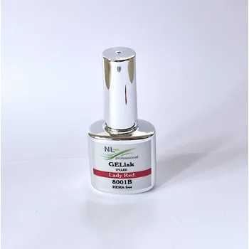 NL nails professional UV,LED Gellak LADY RED 8ml