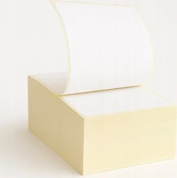 Speciální papír Termální etikety 103x199 mm, 1000 ks, skládané, bílé