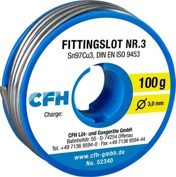 Páječka Cínová pájka na fitinky FL340