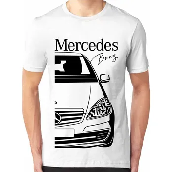 Pánské tričko Mercedes A W169 Facelift Pánsky Tričko Khaki M