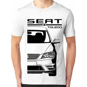 Pánské tričko Seat Toledo Mk4 Cupra Pánské Tričko Khaki 3XL