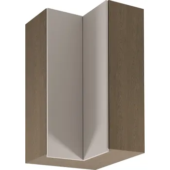 Kuchyňská linka Nábytek PEGAS s.r.o. Horní rohová skřínka SORENTO G60N2 - Baltic Storm/Béžová