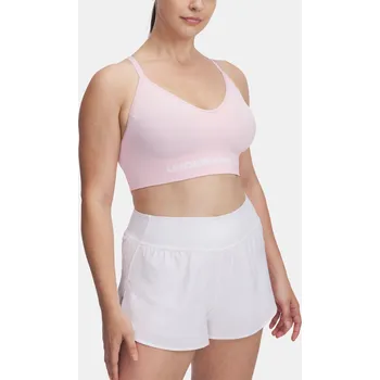 Podprsenka Dámská podprsenka Under Armour Vanish Seamless Low B 1384417-647 Růžová XL